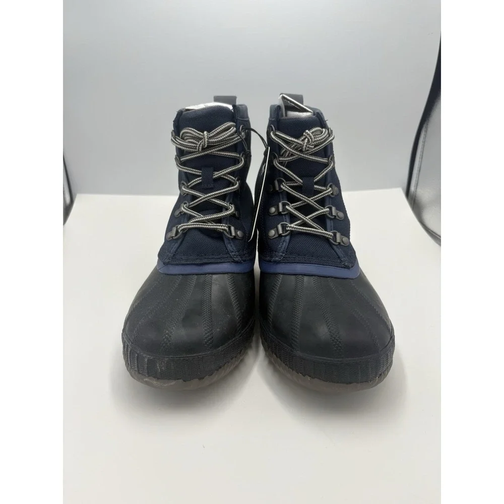 Sorel Cheyanne II Short‎ Nylon Duck Boots Collegiate Navy 8 New